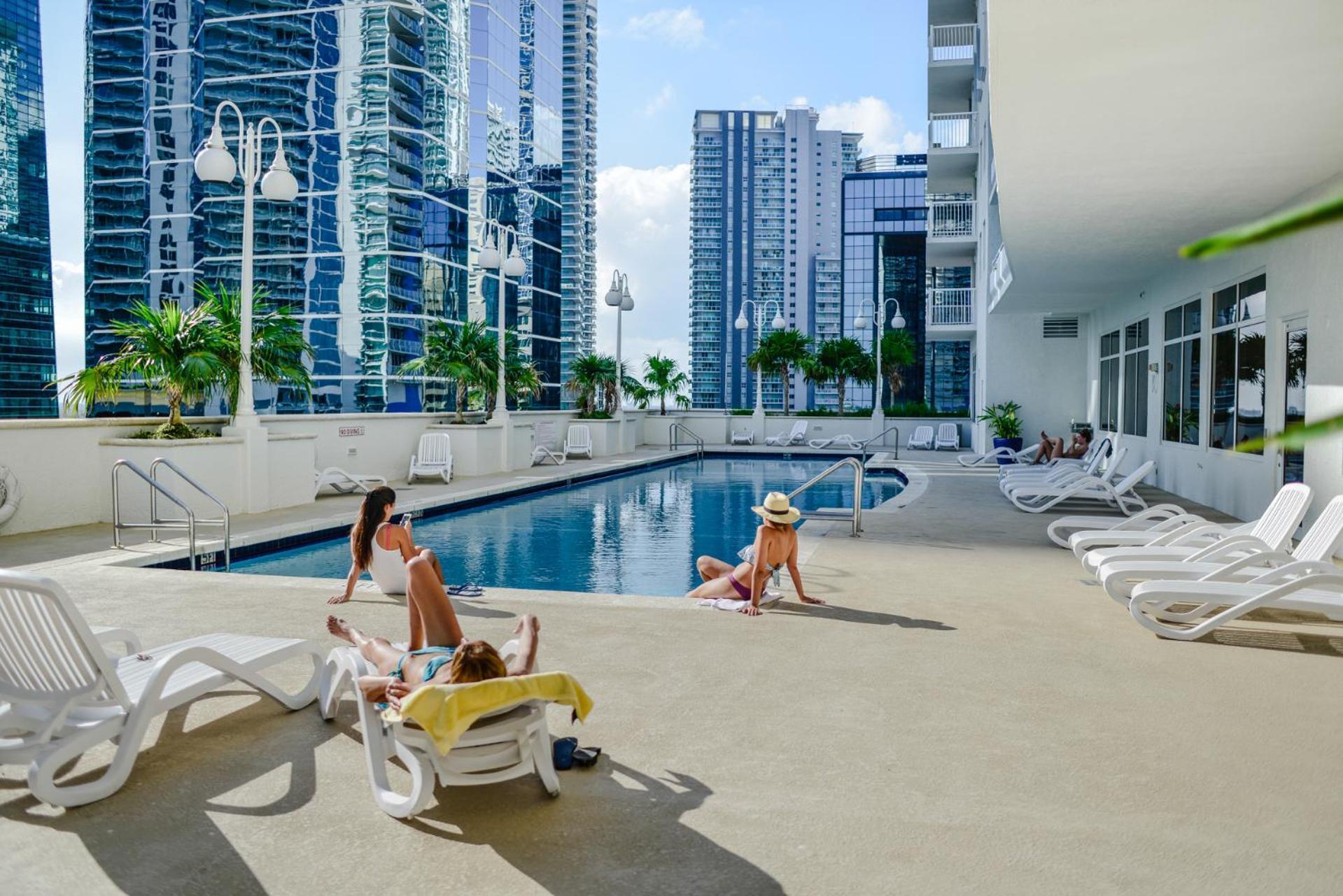 Centric Modern 40Thfloor Brickell Condo Free Parking By Palermo Home マイアミ エクステリア 写真