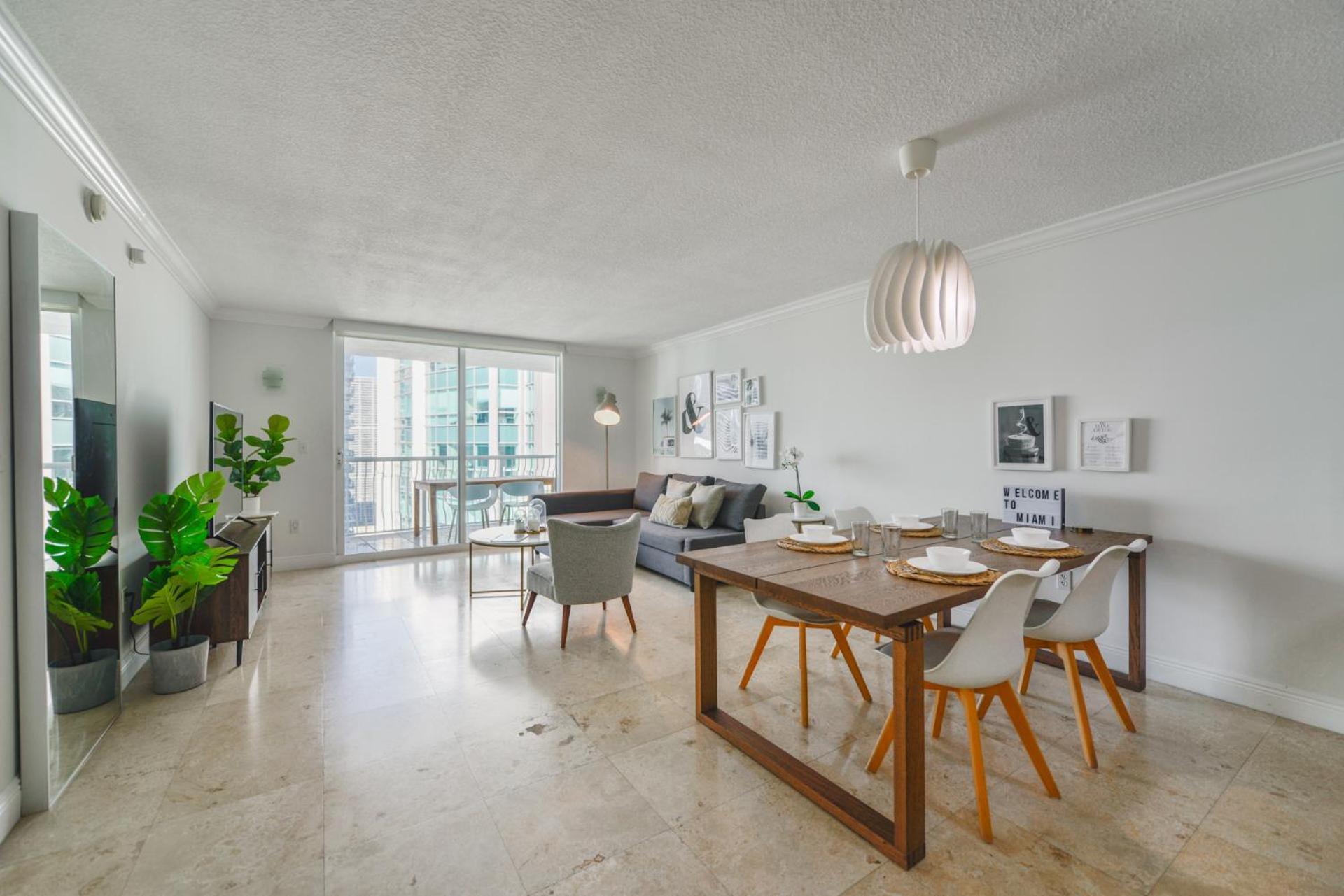 Centric Modern 40Thfloor Brickell Condo Free Parking By Palermo Home マイアミ エクステリア 写真