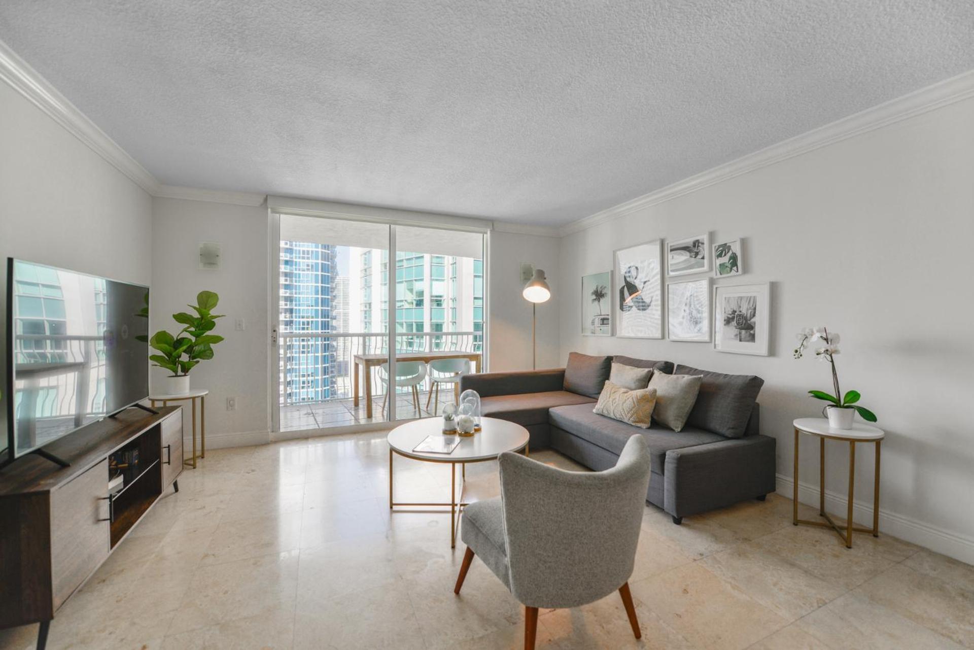 Centric Modern 40Thfloor Brickell Condo Free Parking By Palermo Home マイアミ エクステリア 写真